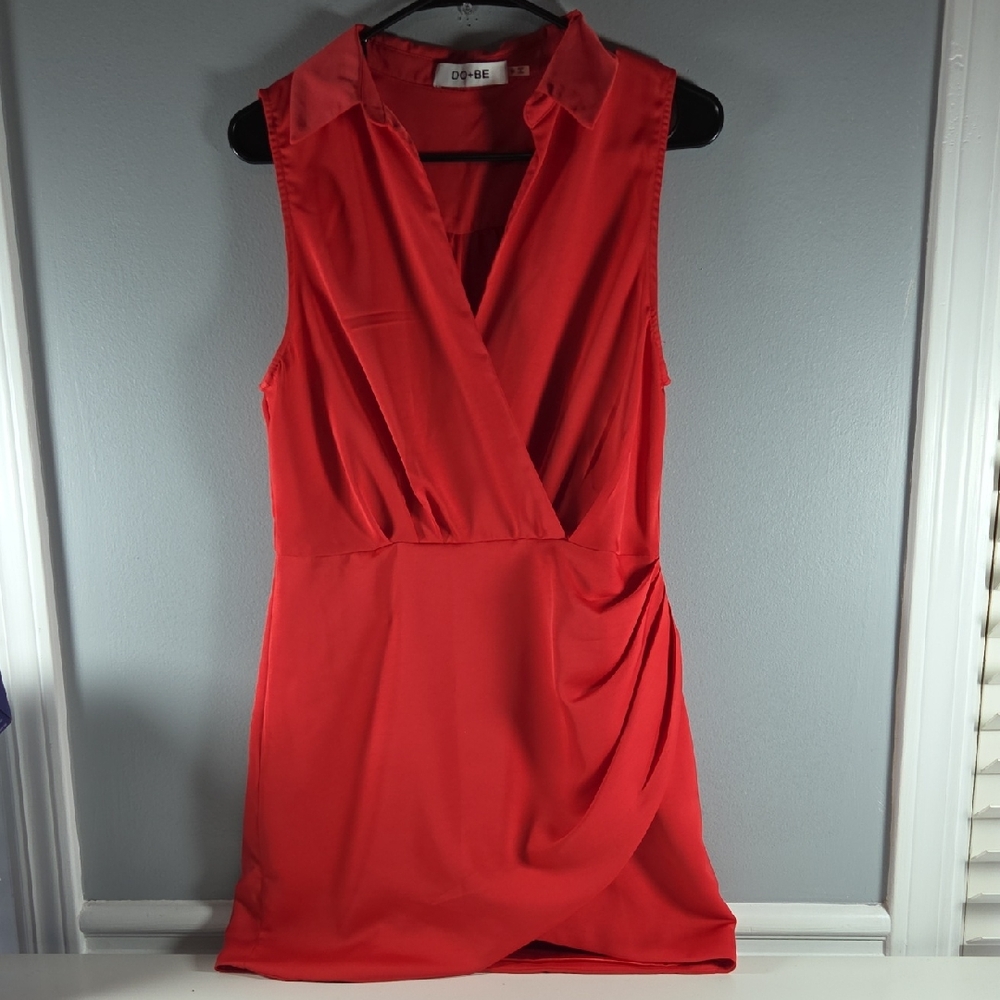DO+BE Vibrant Red Dress
